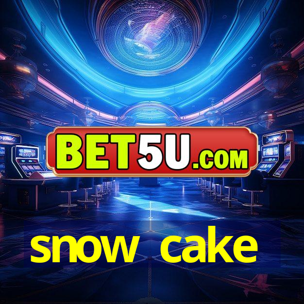 snow cake